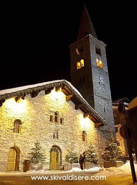 Church in Val d'Is&egrave;re