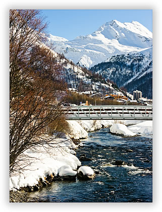 River in Val d'Isère